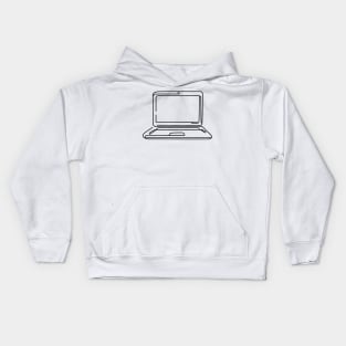 Laptop Doodle Kids Hoodie